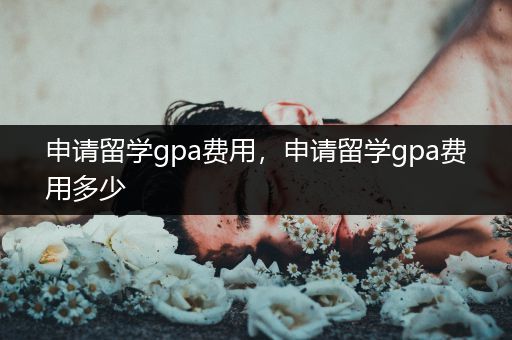 申请留学gpa费用，申请留学gpa费用多少