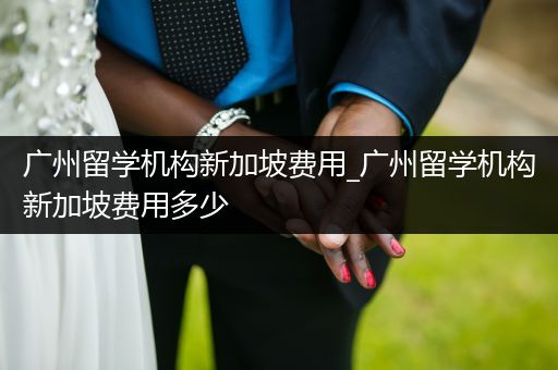 广州留学机构新加坡费用_广州留学机构新加坡费用多少