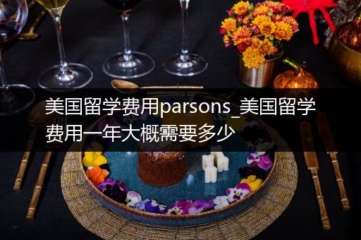 美国留学费用parsons_美国留学费用一年大概需要多少