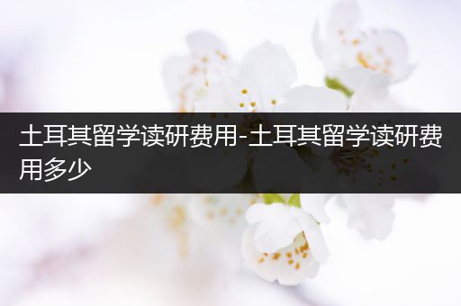 土耳其留学读研费用-土耳其留学读研费用多少